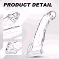 Crystal-Clear Curved Extension Sleeve with Support Ring