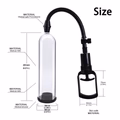 Adult Manual Vacuum Massage Pump Kit – Clear Cylinder, 3 Seal Rings & Soft-Touch Sleeve - Image 4