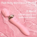 Dual-Ended 10-Mode Quiet Waterproof Vibrating Massager – Soft Rounded Head, Two-Button Control & Ergonomic Handle - Image 4