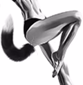 Fluffy Fox Tail Anal Plug with Polished Metal Base - Image 2