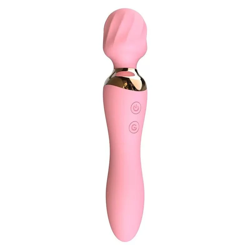 Dual-Ended 10-Mode Quiet Waterproof Vibrating Massager – Soft Rounded Head, Two-Button Control & Ergonomic Handle - Image 7