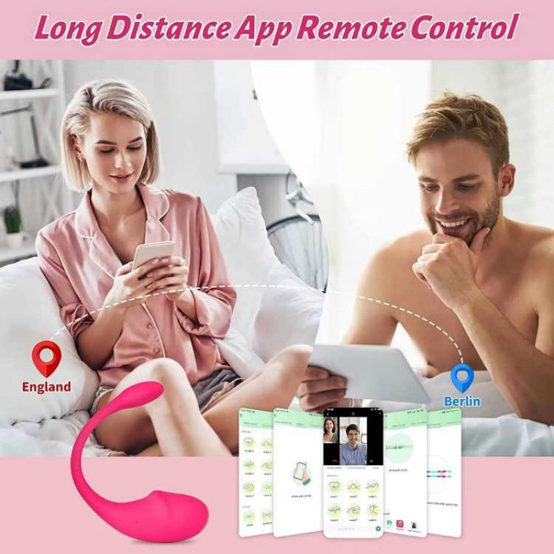 App-Controlled Wearable Couples Vibrator – 10 Vibration Modes, Flexible Fit & Dual-Stimulation Design