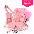 10-Piece Adult Roleplay Restraint Set | Soft-Lined, Adjustable Design in Black or Pink - Image 2