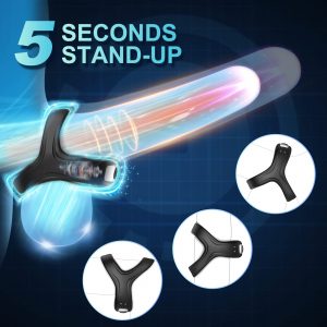 Rechargeable Dual-Ring Couples Vibrating Massager – Secure Fit, One-Button Control & Intimate Comfort
