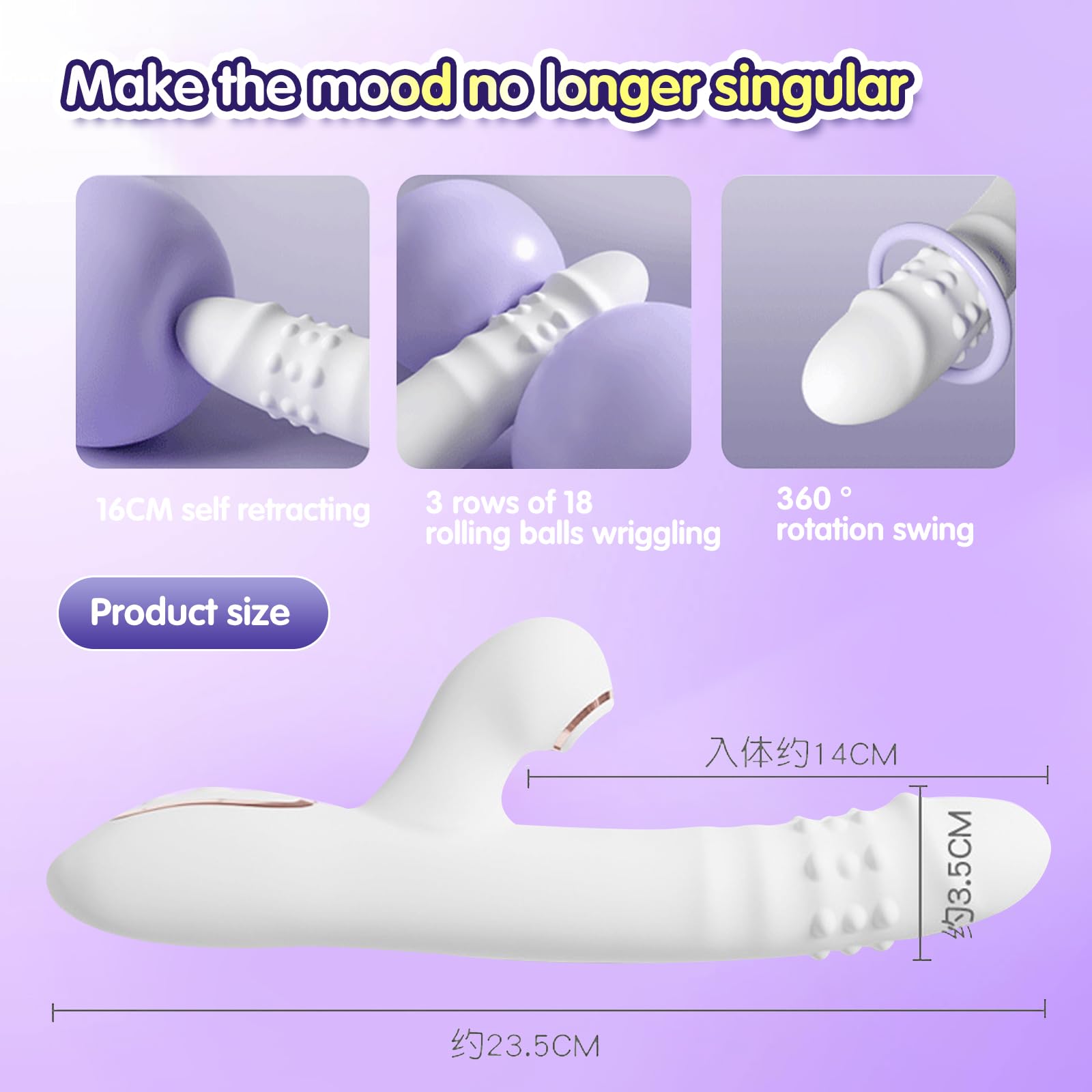 USB Rechargeable Dual Vibrator